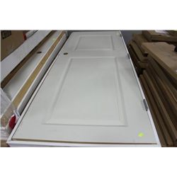 NEW DOOR W FRAME ON CHOICE