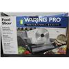 Image 1 : WARING PRO FOOD SLICER