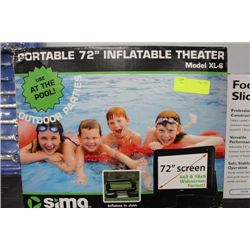 PORTABLE 72" INFLATABLE THEATER