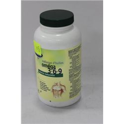 BOTTLE OF 128 OMEGA 3-6-9 SOFT GELS