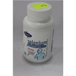 BOTTLE OF 100 SELENIUM PLUS BETA CAROTINE TABLETS