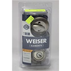 WEISER SINGLE CYLINDER DEADBOLT