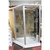 Image 1 : NEW PINE AND GLASS COMBO SAUNA/STEAM SHOWER
