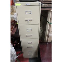 4 DRAWER FILING CABINET