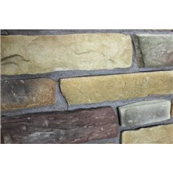C01:CULTURED BRICK STYLE STONE - FLAT