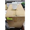 Image 1 : CASE OF 36  REDWARE COMMERCIAL GRADE COFFEE CUPS