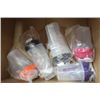 Image 1 : BOX OF ENERY DRINK CONTAINERS