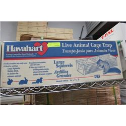 LIVE ANIMAL CAGE TRAP