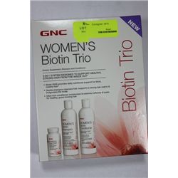 GNC WOMENS 3 IN 1 BIOTIN TRIO HAIR TREATMENT