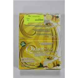 BOX OF 12 QUEST BAR PROTEIN BARS ON CHOICE