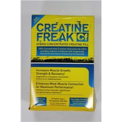 90 CAPLETS CREATINE FREAK CONCENTRATED CREATINE