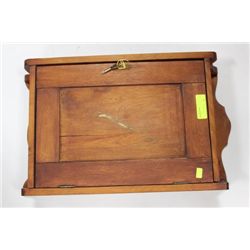 VINTAGE WOOD MEDICINE CABINET