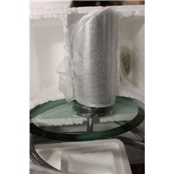 NEW CHROME AND GLASS WATERFALL FAUCET