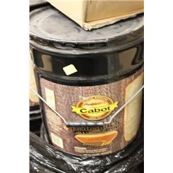 5  GALLON PAIL OF PINE CONE TIMBER JACK