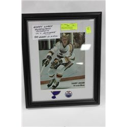 GARRY UNGER GUARANTEED AUTHENTIC 70'S AUTOGRAPH