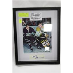 TED GREEN GUARANTEED AUTHENTIC AUTOGRAPHED