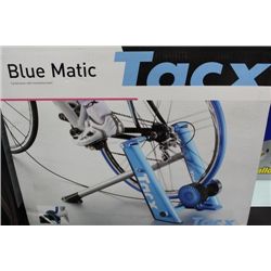BLUE MATIC CYCLE TRAINER W RESISTANCE LEVER
