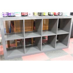 GREY CUBED SHELF