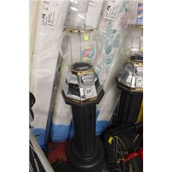 QUARTER OPERATED BUBBLE GUM MACHINE X2