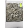 Image 1 : PEWTER WALL PLAQUE