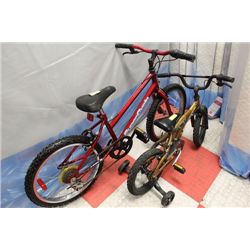 SPORTEK & SUPERCYCLE KIDS BIKE (SELLING AS IS) X2