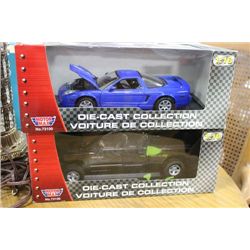 DIE-CAST 1:18 SCALE COLLECTOR CAR & TRUCK  X2