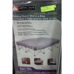 OZARK TRAIL QUEEN SIZE FOLDING BED-IN-A-BAG