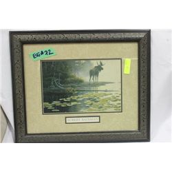 ESTATE ROBERT BATEMAN PICTURE ON CHOICE:MOOSE