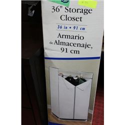 36" STORAGE CLOSET