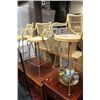 Image 1 : WICKER BAR CHAIR X3