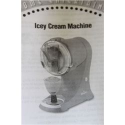 NEW ICE CREAM MACHINE