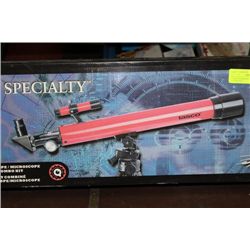 TASCO TELESCOPE / MICROSCOPE COMBO KIT