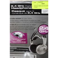 DIGITAL WIRELESS HEADPHONES 2.4GHZ
