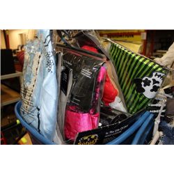 TOTE OF HALLOWEEN COSTUMES