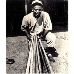 Original Type 1 Photograph of Jackie Robinson