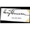 Image 1 : Harry Truman Cut Signature