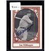 Image 1 : Joe DiMaggio Signed 1980 TCMA Trading Card