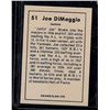 Image 2 : Joe DiMaggio Signed Trading Card PSA/DNA