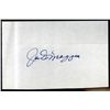 Image 1 : Joe DiMaggio Signed 3 x 5 Cut