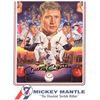 Image 1 : Mickey Mantle Signed Color Print AAU