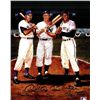 Image 1 : Mickey Mantle, Willie Mays and Duke Snider signed print