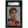 Image 1 : Signed 1953 Topps Jim Fridley JSA