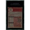 Image 2 : Signed 1953 Topps Tony Bartirome JSA