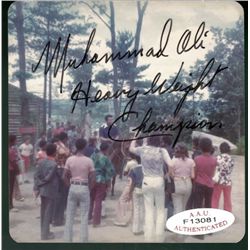 Muhammad Ali Signed Photograph AAU Certified