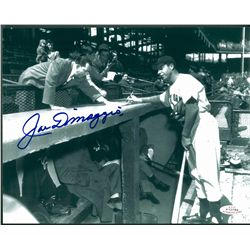 Joe DiMaggio Signed Photograph Certified by AAU
