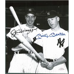Joe DiMaggio and Mickey Mantle Photograph AAU