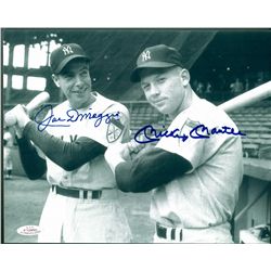 Joe DiMaggio and Mickey Mantle Photograph AAU