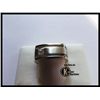 Image 1 : 193-15955:14K WHITE GOLD GENTS RING