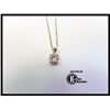 Image 1 : 185-16831:14K WHITE GOLD SOLITAIRE DIAMOND PENDANT