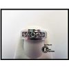 Image 1 : 14K WHITE GOLD GENTS DIAMOND BAND
